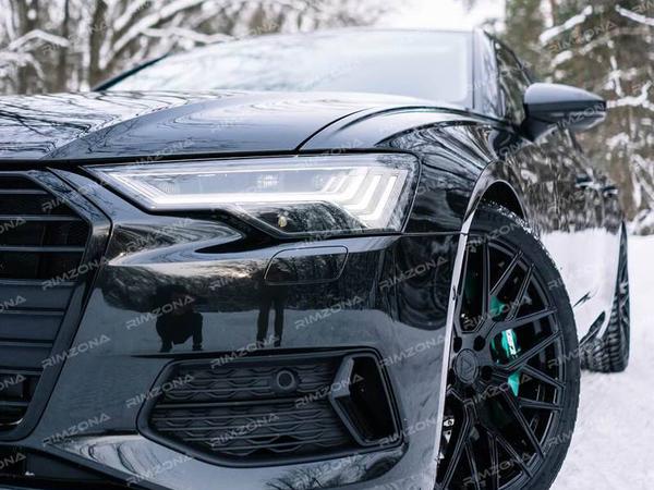 Audi A6 C8 на кованых дисках R20 с индивидуальным дизайном - Фото № 2