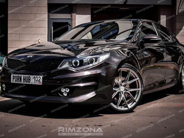 KIA Optima на дисках Sakura Wheels 3816 - Фото № 3