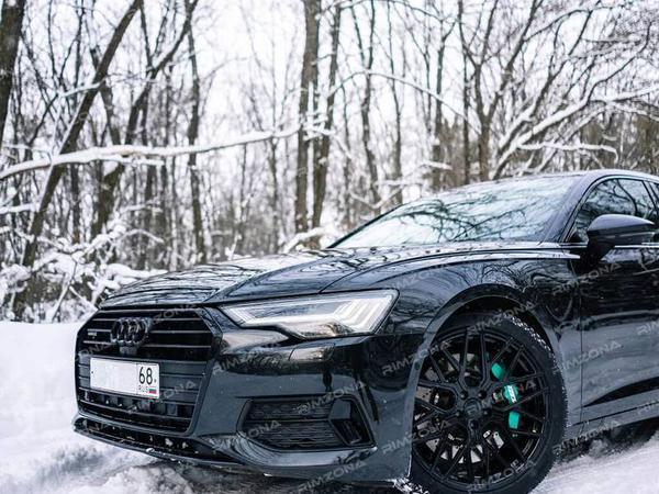 Audi A6 C8 на кованых дисках R20 с индивидуальным дизайном - Фото № 4