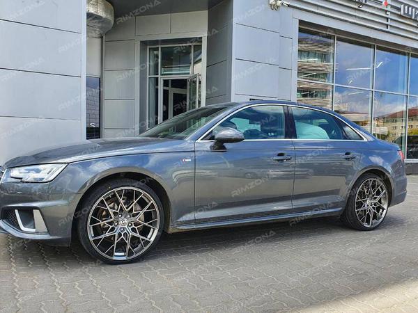 Audi A4 на стильных дисках HRE FF10 R20 - Фото № 1