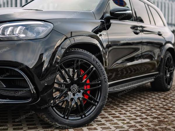 Mercedes-Benz AMG GLS63 на кованых дисках BRABUS Monoblock F R20 - Фото № 5