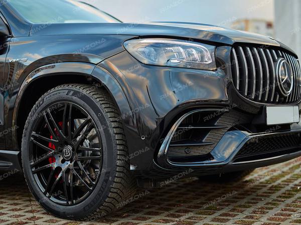 Mercedes-Benz AMG GLS63 на кованых дисках BRABUS Monoblock F R20 - Фото № 2