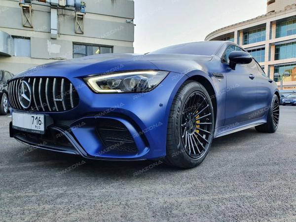 Mercedes-Benz AMG GT 53 на кованых дисках Hamman Vissol R19 - Фото № 1