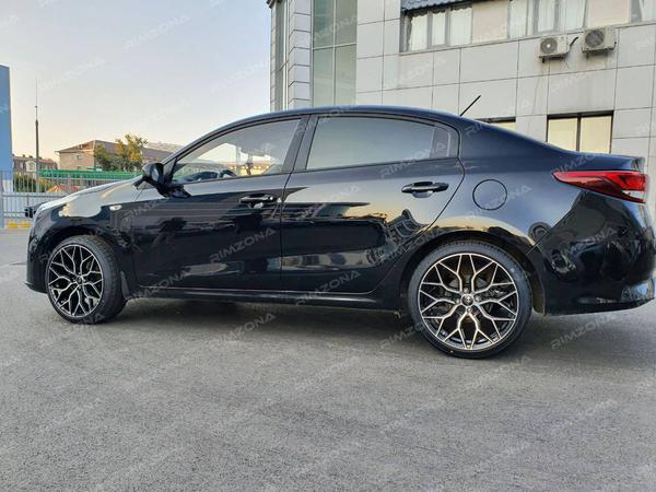 Kia Rio 4 на стильных литых дисках HF2 R18 - Фото № 4