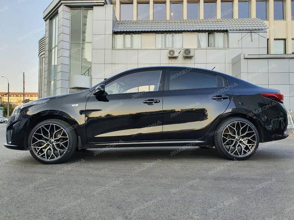 Kia Rio 4 на стильных литых дисках HF2 R18 - Фото № 2
