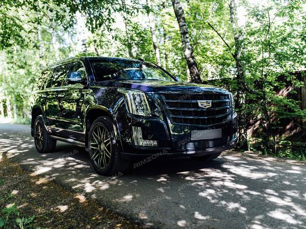 Cadillac Escalade на кованых дисках Brabus Monoblock F - Фото № 1