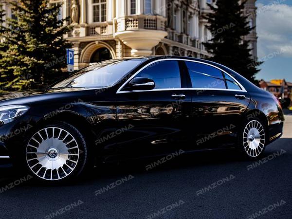 MERCEDES S-Klasse на дисках В СТИЛЕ MAYBACH W222 R19 - Фото № 1