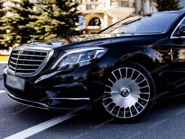 MERCEDES S-Klasse на дисках В СТИЛЕ MAYBACH W222 R19 - Фото № 2