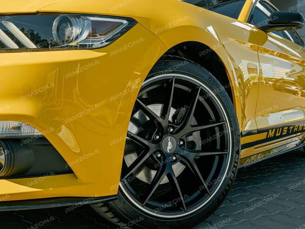 Ford Mustang на кованых дисках hre p101 - Фото № 3