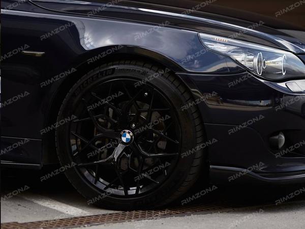 BMW 5 Series E60 на кованых дисках CUSTOM R19 - Фото № 4