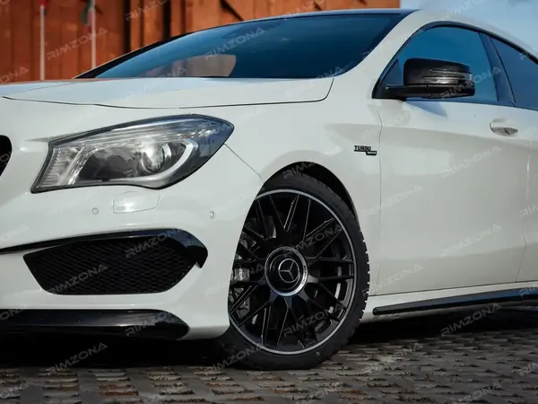 Mercedes AMG CLA-class на литых дисках AMG 748 style - Фото № 3