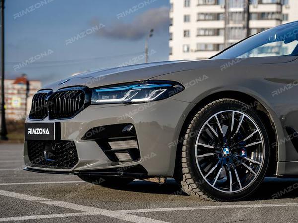 BMW 5 series на литых дисках в стиле BMW 706 - Фото № 3