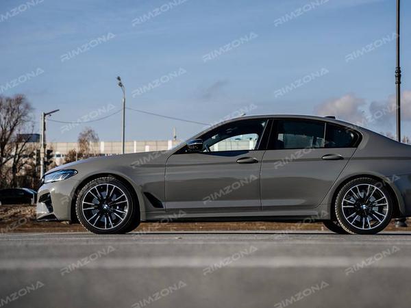 BMW 5 series на литых дисках в стиле BMW 706 - Фото № 7