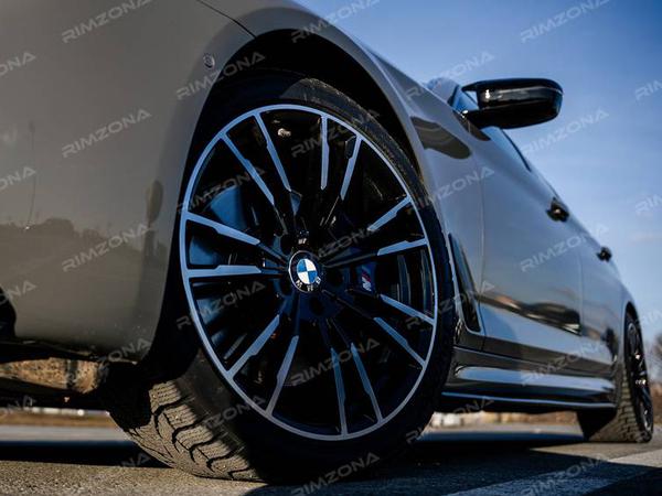 BMW 5 series на литых дисках в стиле BMW 706 - Фото № 5