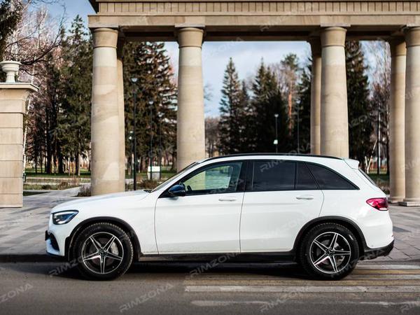 MERCEDES GLC НА ЛИТЫХ ДИСКАХ В СТИЛЕ MERCEDES AMG 5 SPOKE R19 - Фото № 5