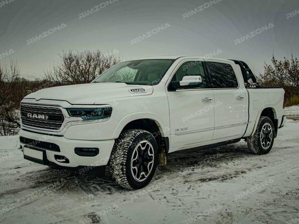 DODGE RAM 1500 НА КОВАНЫХ КАСТОМНЫХ ДИСКАХ R20 - Фото № 1