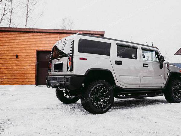 Hummer H2 НА ЛИТЫХ ДИСКАХ FUEL ASSAULT  R20 - Фото № 8