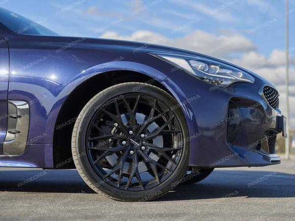Kia Stinger на стильных литых дисках FF Machine Culture R19 - Фото № 3