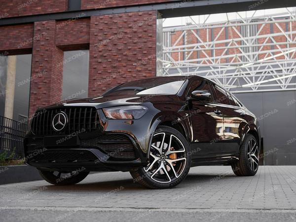 Mercedes-Benz GLE Coupe на кованых дисках в стиле Мерседес R22 - Фото № 1