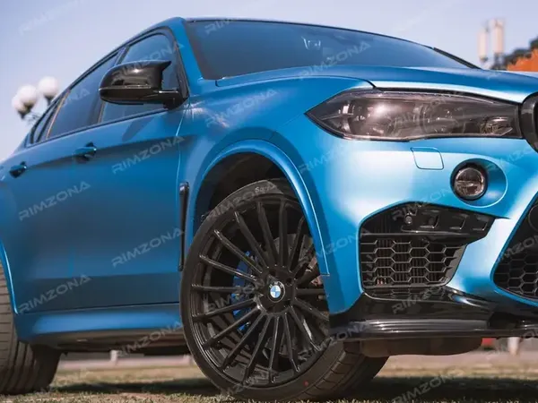 BMW X6 на кованых дисках в стиле HAMANN - Фото № 4