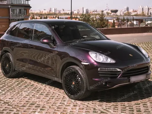 PORSCHE CAYENNE на кованых дисках в стиле FORGIATO - Фото № 2