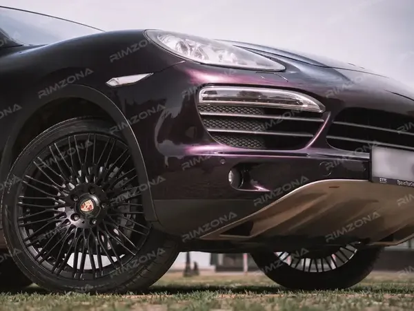 PORSCHE CAYENNE на кованых дисках в стиле FORGIATO - Фото № 4