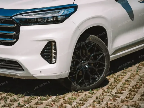 EXEED VX НА ЛИТЫХ ДИСКАХ В СТИЛЕ VOSSEN HF2 R20 - Фото № 3