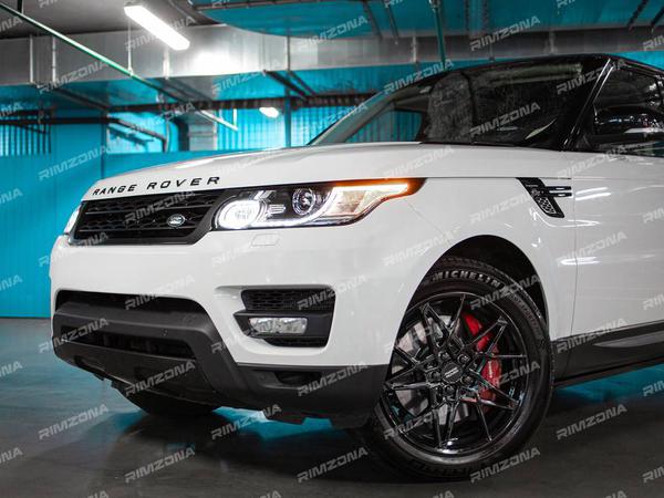 RANGE ROVER SPORT НА КАСТОМНЫХ КОВАНЫХ ДИСКАХ R20 - Фото № 4