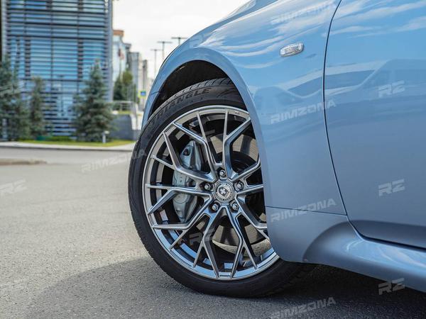 INFINITI G37 НА ЛИТЫХ ДИСКАХ В СТИЛЕ HRE FF10 R19 - Фото № 6