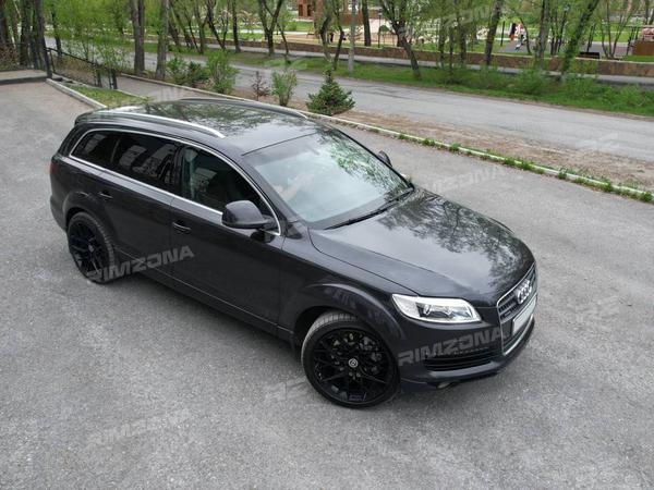 Audi Q7 на стильных дисках HRE FF10 R21 - Фото № 2