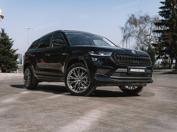 SKODA KODIAQ НА ЛИТЫХ ДИСКАХ В СТИЛЕ VORSTEINER LK013 R20 - Фото № 1