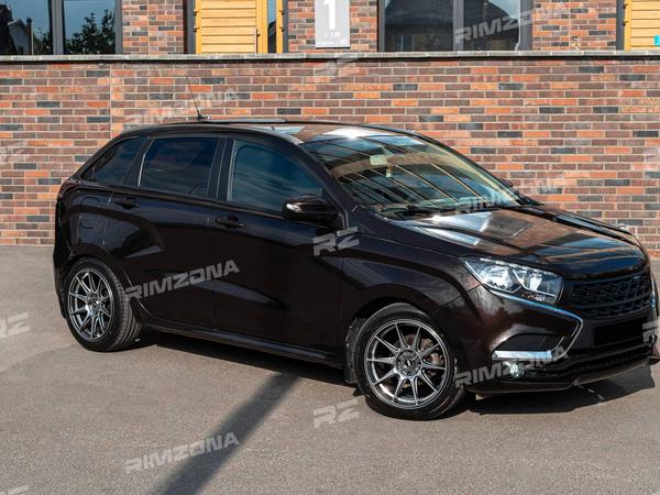 LADA X-RAY НА ЛИТЫХ ДИСКАХ XXR 527 R17 - Фото № 2