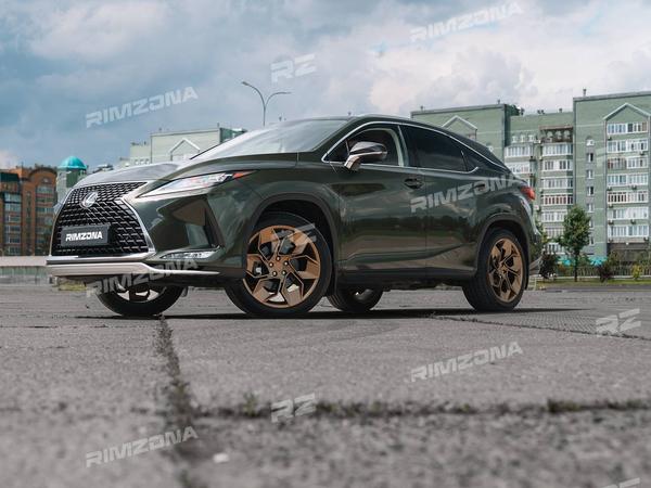 LEXUS RX НА КАСТОМНЫХ КОВАНЫХ ДИСКАХ R21 - Фото № 2