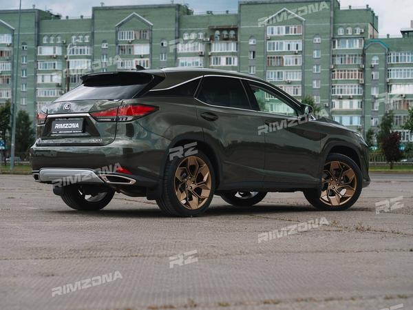 LEXUS RX НА КАСТОМНЫХ КОВАНЫХ ДИСКАХ R21 - Фото № 9