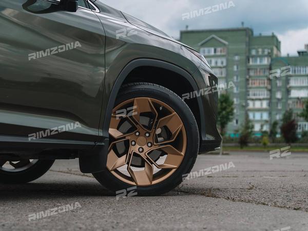 LEXUS RX НА КАСТОМНЫХ КОВАНЫХ ДИСКАХ R21 - Фото № 6