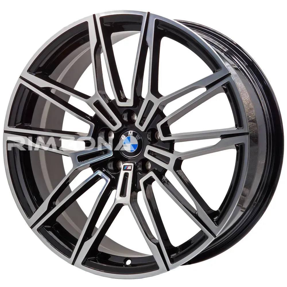 Кованые диски RZ Forged 825M Style R22 10/11J 5x112 ET35 dia 66.6 (Черный  глянец с полированными спицами) купить в Тюмени по выгодной цене