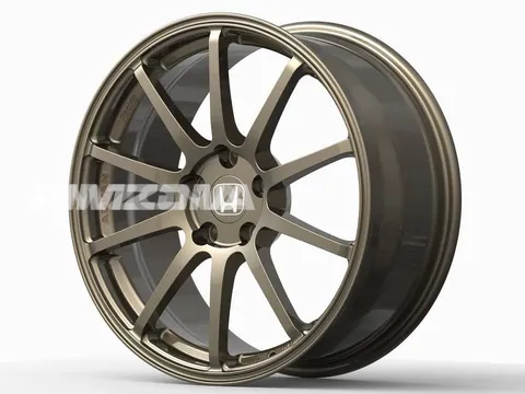 КОВАНЫЙ ДИСК RZ FORGED В СТИЛЕ ADVAN R18 8J 5X114.3 ET40 DIA 64.1 (BR)