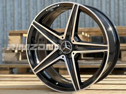 Литой диск В стиле Mercedes AMG 5 Spoke R17 7.5J 5x112 ET37 dia 66.6