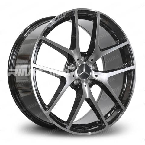 Литой диск В стиле Mercedes AMG 5 dual spoke GLC R20 8.5/9.5J 5x112 ET38 dia 66.6