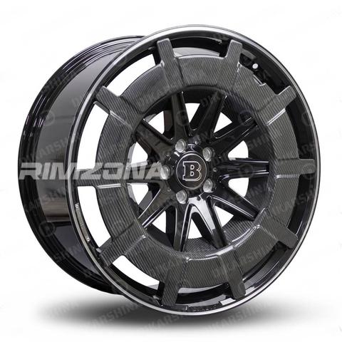 Кованый диск В стиле Mercedes Monoblock Z Carbon Rocket R23 10/11.5J 5x112 ET45/47 dia 66.6