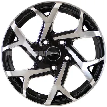 Литой диск GESTALT BLK-01 R15 6.5J 5x114.3 ET35 dia 73.1