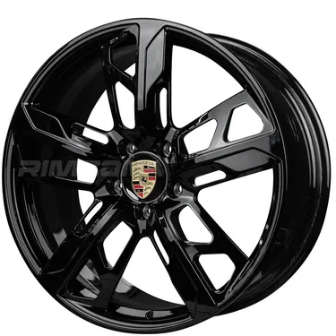Кованый диск В стиле Porsche TAYCAN R21 9.5J 5x130 ET71 dia 71.6