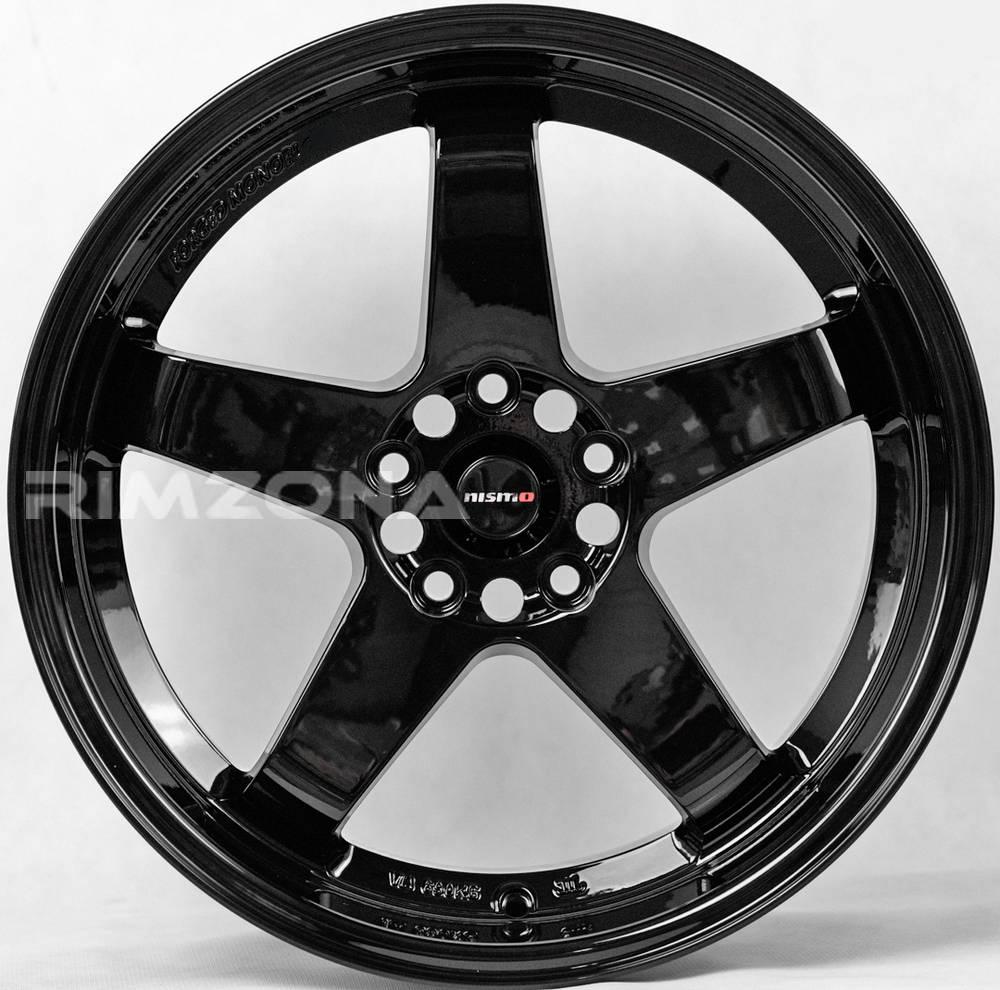 Литые диски REPLIKA A NISMO R18 9.5J 5x114.3 ET12 dia 73.1 (ЧЕРНЫЙ) купить  в Тюмени по выгодной цене