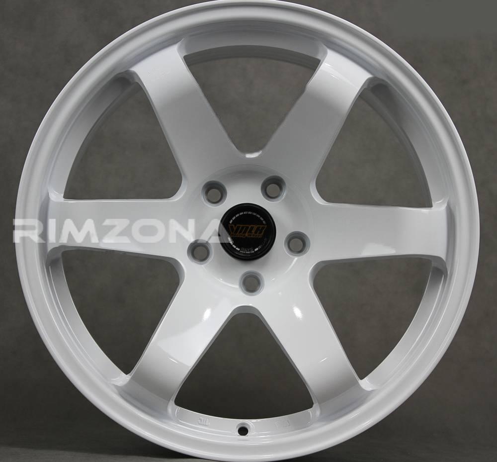 Литые диски A-Rims RAYS VOLK RACING TE37 SL R15 7J 5x100 ET30 dia 73.1  (БЕЛЫЙ) купить в Тюмени по выгодной цене