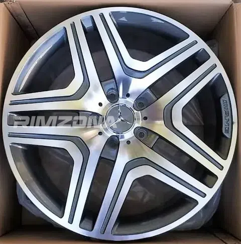 Литой диск В стиле Mercedes AMG 5 Double Spoke R21 10J 5x130 ET46 dia 84.1