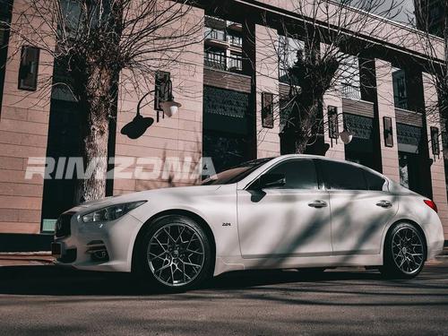Литой диск HRE FF10 R19 9.5J 5x112 ET35 dia 66.6 - Фото вживую на авто №3