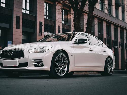 Литой диск HRE FF10 R19 9.5J 5x112 ET35 dia 66.6 - Фото вживую на авто №2