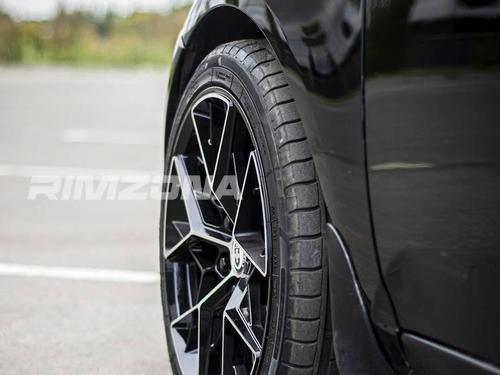 Литой диск HRE FF10 R17 7.5J 4x100 ET35 dia 73.1 - Фото вживую на авто №6