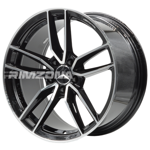 Литой диск В стиле Mercedes AMG 5 Double Spoke R19 8.5J 5x112 ET40 dia 66.6