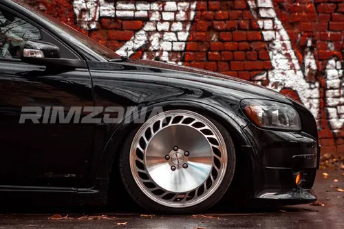 Литой диск MESSER Turbofan R17 7.5J 5x112 ET35 dia 66.6 - Фото вживую на авто №5